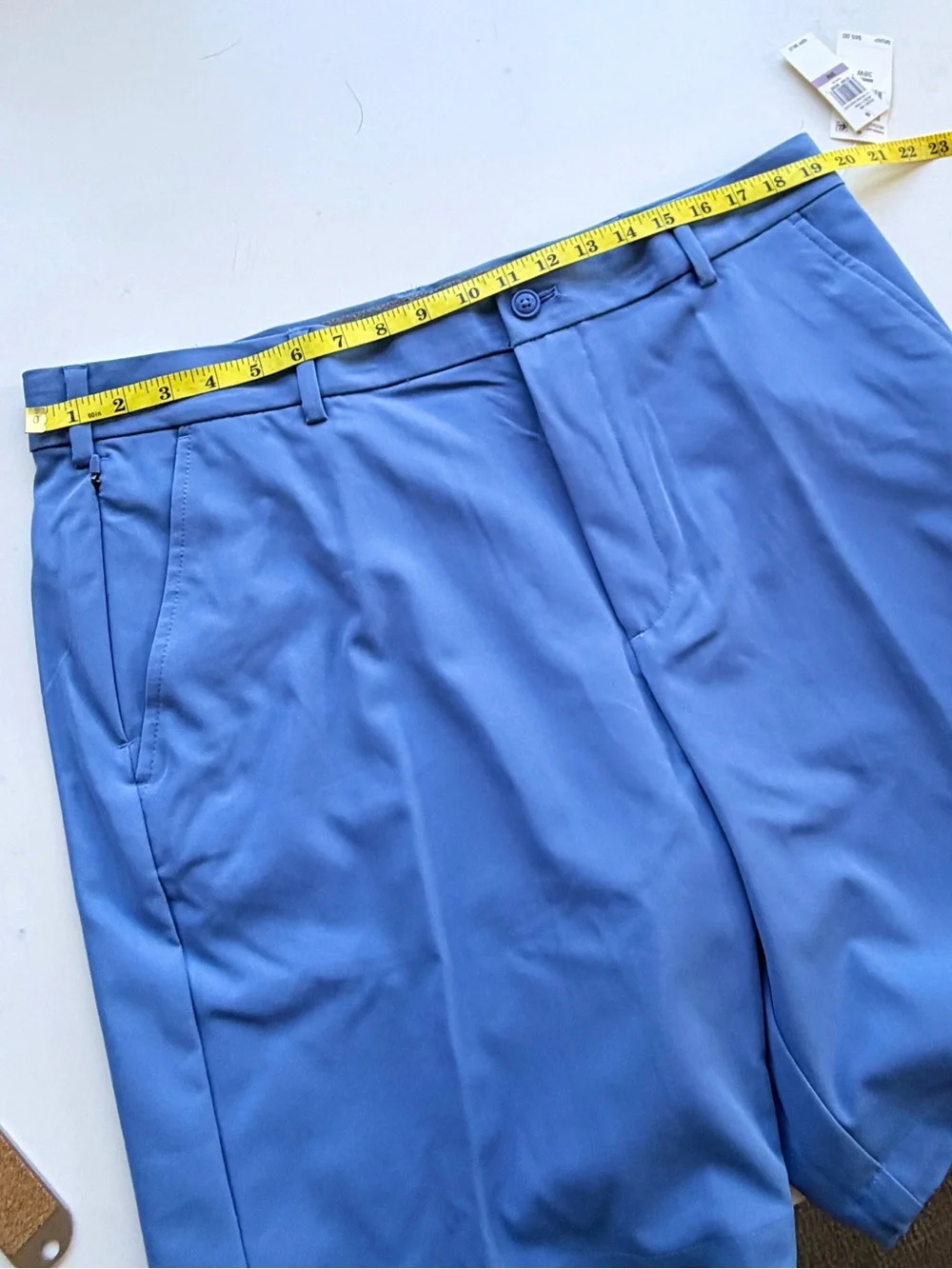 IZOD Shorts Cotton Touch Performance Easy Care Classic Fit Mens Size 38